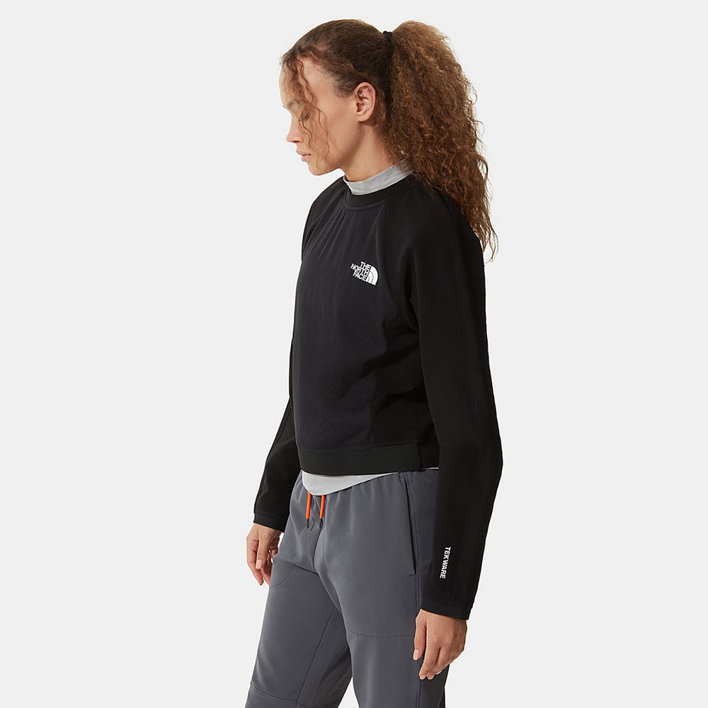 The North Face Sweater Womens Australia - The North Face Tekware® Futurefleece™ Black (HIM-758016)